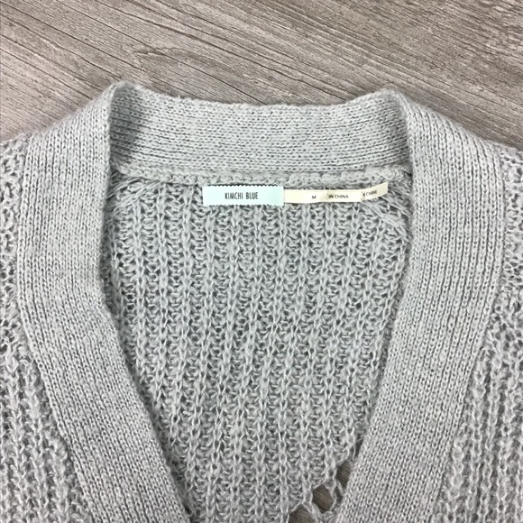 UO Kimchi Blue Back-Stitch Cardigan - Picture 6 of 6